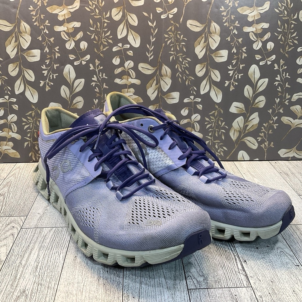 ON Women's Cloud X Running Sneaker Shoes, Lavender/Ice, 9.5 Medium US *READ*
